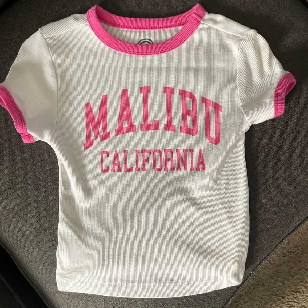 Malibu Cropped Tee
